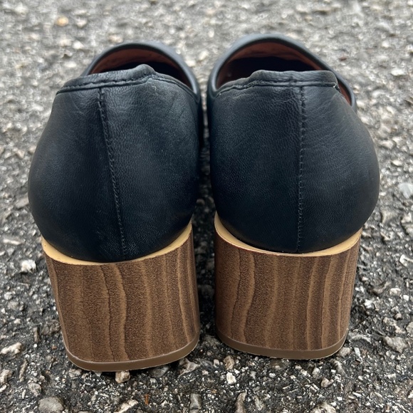 Franco Sarto Women's Block Heels 7.5M Black Short Heel Work Professional - Picture 3 of 9